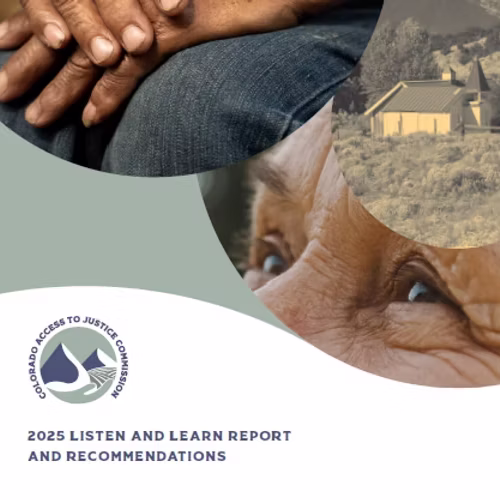 2025 Listen and Learn Report cover