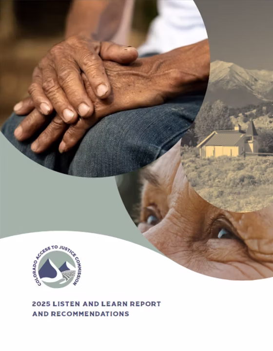 2025 Listen and Learn Report cover